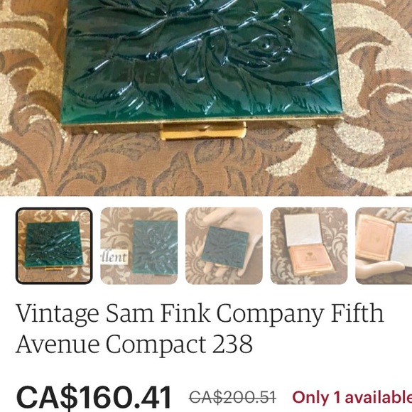 Sam Fink Compact w Cultured Pearl - Picture 7 of 9